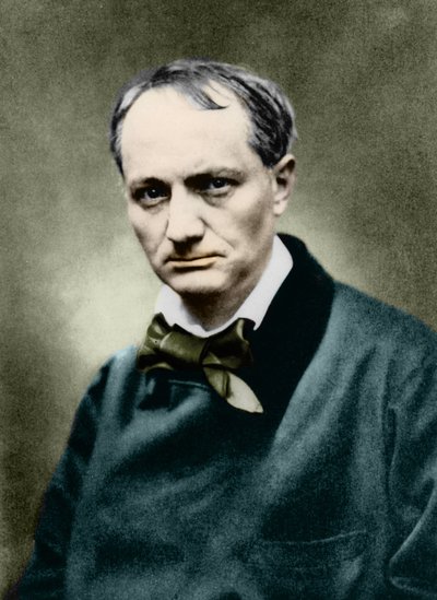 تشارلز بودلير (1821-1867) ، كاتب فرنسي ، Photo de Carjat. بواسطة إتيان كارات