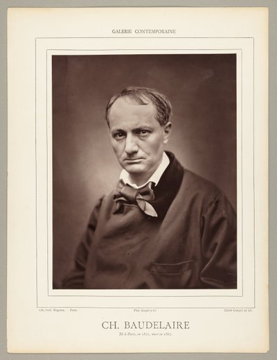 تشارلز بودلير (شاعر وناقد وكاتب فرنسي ، 1821-1867) بواسطة إتيان كارات
