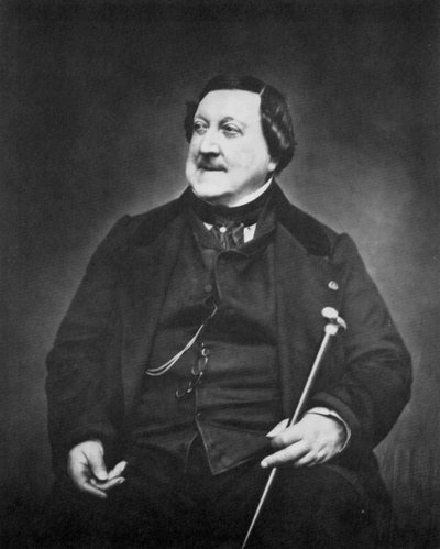Gioachino Rossini ، مؤلف موسيقي إيطالي ، c1865 بواسطة إتيان كارات