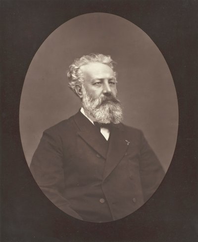 جول فيرن ، ج. 1876. بواسطة إتيان كارات