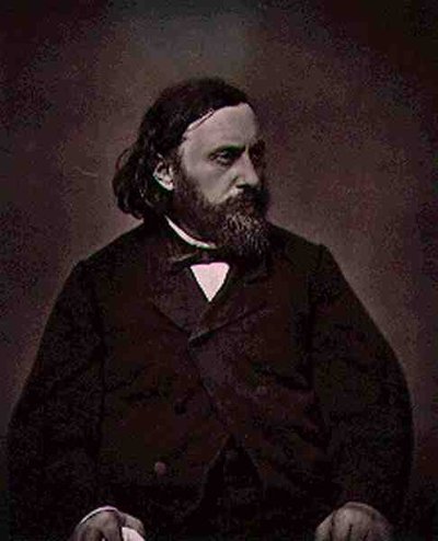 بيير دوبون (1821-70) ، من "Galerie Contemporaine" ، حوالي 1874-78 (صورة بالأبيض والأسود) بواسطة إتيان كارات