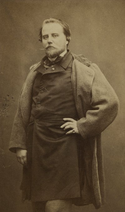 صورة شخصية لتشارلز باسيه (1822-1869) التي اشتهرت باسمها المستعار أدريان روبرت. بواسطة إتيان كارات