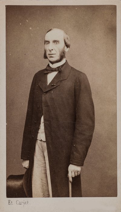 صورة للمؤلف الكونت نيكولو غابرييلي 1814-1891 ، 1890. بواسطة إتيان كارات