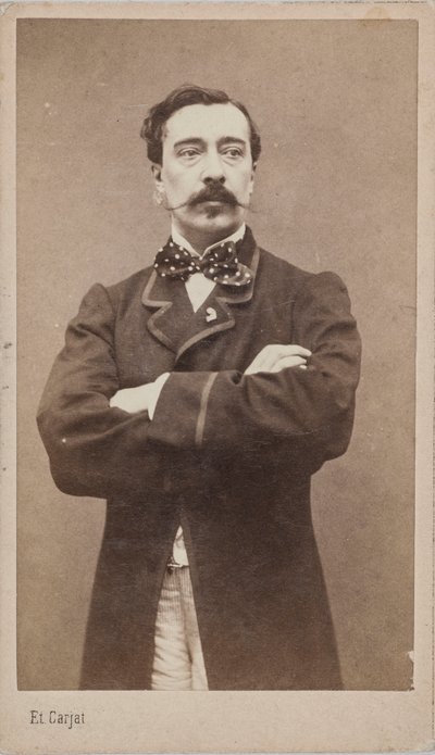 صورة للرسام ألفريد ستيفنز 1828-1906 ، ج. 1870. بواسطة إتيان كارات