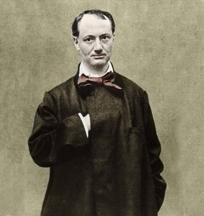 صورة للشاعر تشارلز بودلير (1821-1867). بواسطة إتيان كارات