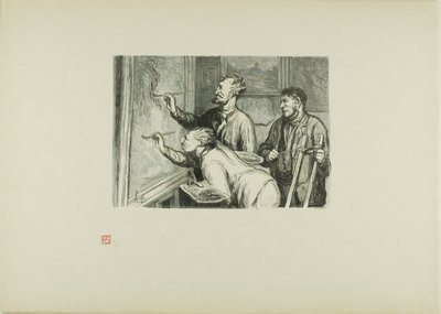 معرض اللوحات عام 1868: إضفاء اللمسة الأخيرة عليه بواسطة إتيان كارات