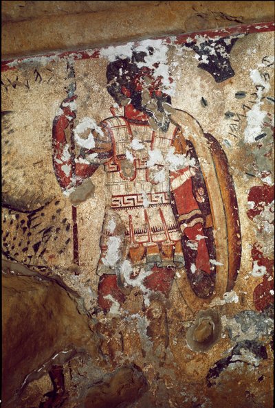 A warrior (Fresco, 4th BC) بواسطة إتروسكان
