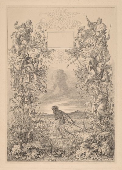 اليوم روث ، غدًا ميت (اليوم أحمر ، غدًا ميت) بواسطة Eugen Napoleon Neureuther