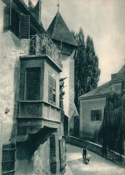زاوية هادئة من ميرانو ، جنوب التيرول ، إيطاليا ، 1927 بواسطة يوجين بوبيل