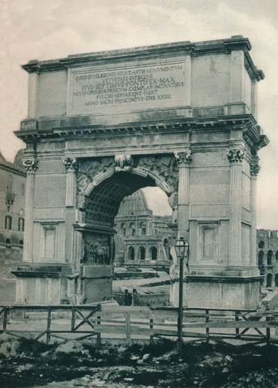 قوس تيتوس ، روما ، إيطاليا ، 1927 بواسطة يوجين بوبيل