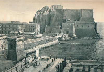 Castel dellOvo ، نابولي ، إيطاليا ، 1927 بواسطة يوجين بوبيل