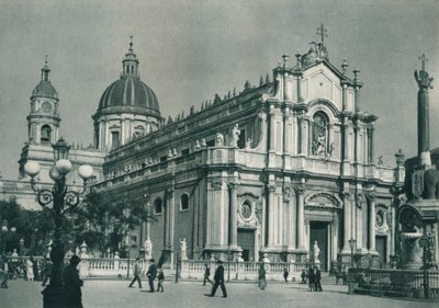 كاتدرائية كاتانيا ، صقلية ، إيطاليا ، 1927 بواسطة يوجين بوبيل