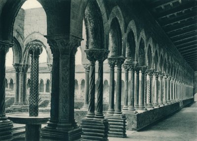 أديرة دير البينديكتين ، مونريالي ، صقلية ، إيطاليا ، 1927 بواسطة يوجين بوبيل