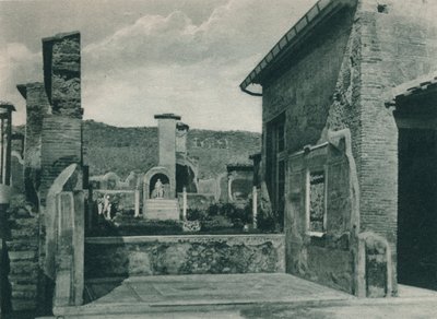 صعود الشارع إلى المنتدى ، بومبي ، إيطاليا ، 1927 بواسطة يوجين بوبيل
