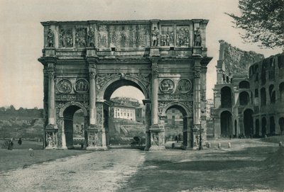 قوس قسطنطين ، روما ، إيطاليا ، 1927 بواسطة يوجين بوبيل