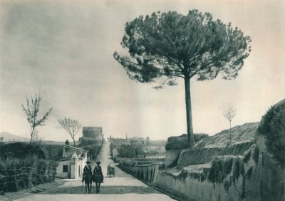طريق عبر أبيا أبيان ، روما ، إيطاليا ، 1927 بواسطة يوجين بوبيل