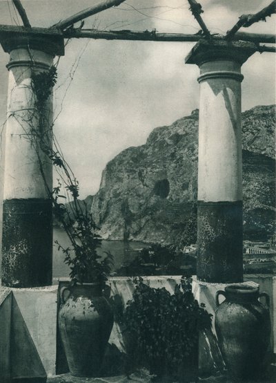منظر لمونت سولارو ، كابري ، إيطاليا ، 1927 بواسطة يوجين بوبيل