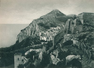 منظر للبحر مع مونتي سولارو ، كابري ، إيطاليا ، 1927 بواسطة يوجين بوبيل