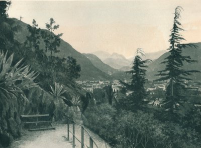 منظر لبلدة بولزانو ، جنوب تيرول ، إيطاليا ، 1927 بواسطة يوجين بوبيل