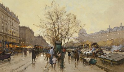 أحواض باريس Les Quais a Paris بواسطة يوجين جاليان لالو