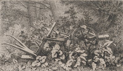 محراث نباتات الأرقطيون ، 1858. بواسطة يوجين بليري