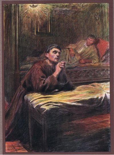 تحويل الراهب برنارد من كوينتافال ، 1919 بواسطة Eugene Burnand
