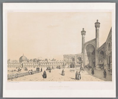 مدخل مسجد جمعة أصفهان مدخل المسجد الكبير أصفهان (العنوان على الشيء) المناظر الطبيعية الفارسية (عنوان السلسلة) بيرس مودرن (عنوان المسلسل) بواسطة تيري فرير
