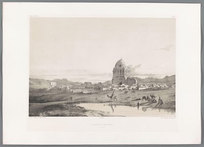 منظر لقرية سلطانية قرية السلطانية (العنوان على القطعة) المناظر الطبيعية الفارسية (عنوان السلسلة) بيرس مودرن (عنوان المسلسل) بواسطة تيري فرير