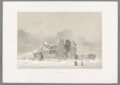 خراب الجامع الأزرق في تبريز في إيران مسجد خراب تبريز (العنوان على الكائن) المناظر الطبيعية الفارسية (عنوان السلسلة) بيرس مودرن (عنوان المسلسل) بواسطة ليبريف وسي ، جيه ريجو