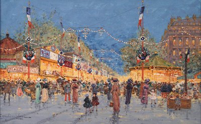 معرض الزنجبيل. مكان الأمة ، ج. 1930 بواسطة يوجين جاليان لالو