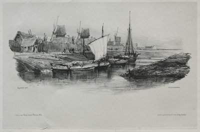 تذكارات: بنك القناة ، 1832. بواسطة يوجين ايزابي