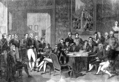 مؤتمر فيينا ، 1856. بواسطة يوجين ايزابي