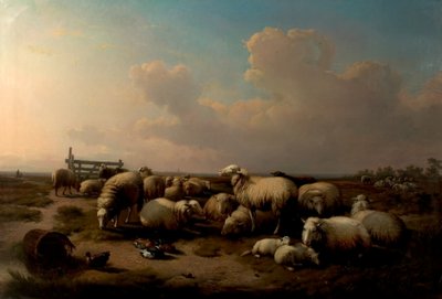 الأغنام بواسطة Eugene Joseph Verboeckhoven