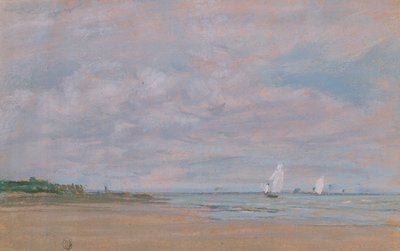 زوارق الصيد بواسطة Eugene Louis Boudin