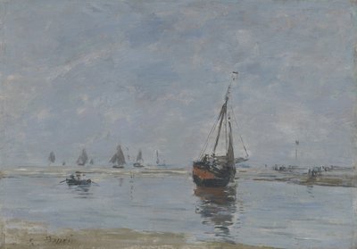 تروفيل عند لو تايد ، c.1888-95 بواسطة يوجين لويس بودين
