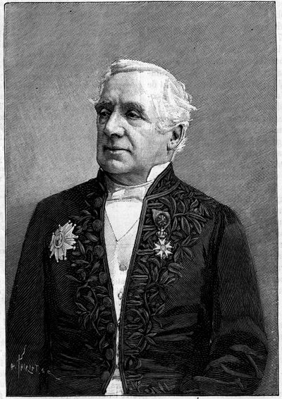 صورة للبارون فيليكس هيبوليت لاري (1808-1895) ، جراح فرنسي ، عضو في أكاديمية العلوم وأكاديمية الطب بواسطة يوجين Pirou