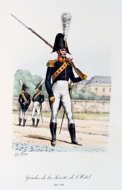 فندق Prevote Guards ، عازف البوق ، 1814-16 بواسطة يوجين تايتوكس