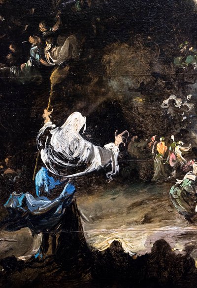 لوحة السبت، حوالي عام 1865 (زيت على الخشب) بواسطة أوجينيو لوكا إي فيلاسكيز