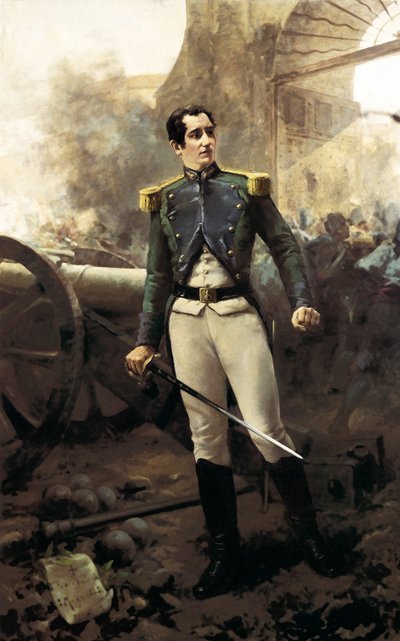 صورة بيدرو فيلاردي وسانت جون (1779-1808) ، رجل عسكري إسباني ، 2 مايو 1808 (زيت على قماش) بواسطة أوجينيو أوليفا ورودريجو