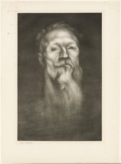 صورة لأوغست رودين بواسطة Eugène Carrière