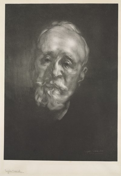 Puvis de Chavannes ، 1897. بواسطة يوجين كاريير