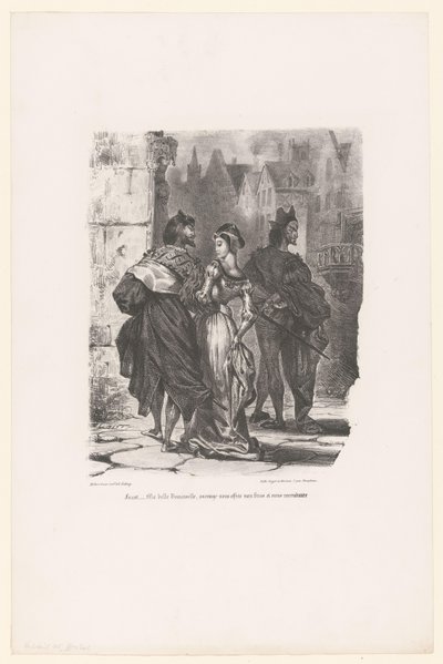 مسبار فاوست Grietje te verleiden فاوست: سيدتي الشابة الجميلة ، هل أجرؤ على أن أقدم لك ذراعي وأوصلك إلى المنزل؟ (العنوان على الكائن) فاوست (عنوان المسلسل) فاوست ، مأساة بقلم إم دي جوته (عنوان المسلسل) بواسطة تشارلز إتيان بيير موت