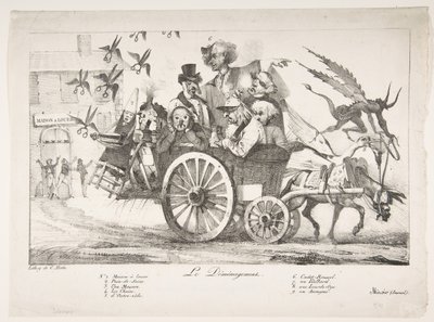 مجلس الرقابة يتحرك ، 1822. بواسطة يوجين ديلاكروا