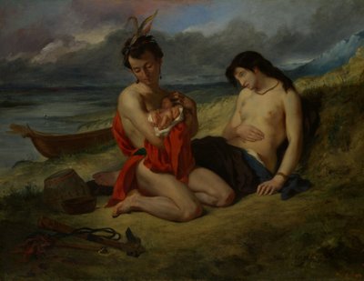 ناتشيز ، 1823-24 و 1835. بواسطة فرديناند فيكتور يوجين ديلاكروا
