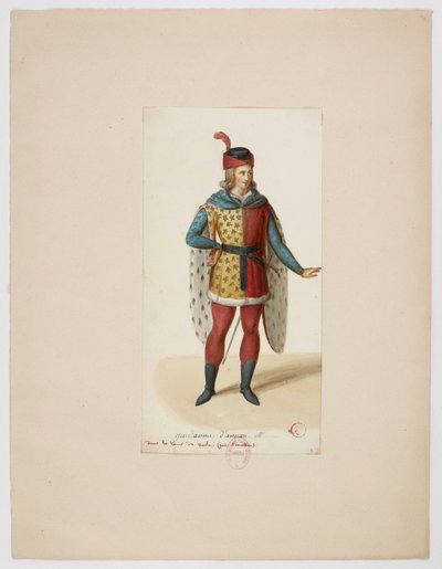 زي غوتييه دولناي (لا تور دي نيسل، 1832) بواسطة أوجين دو فاجيه