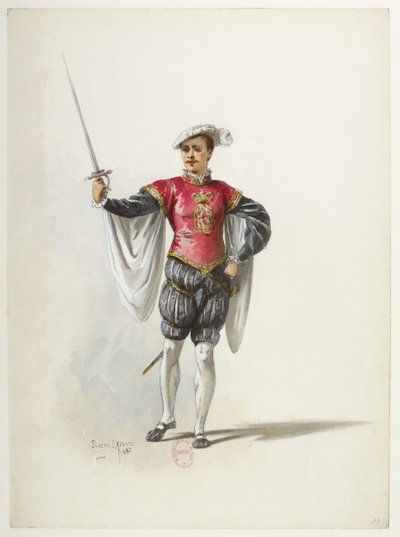 Btv1b8455858104 11 - سانت ساين - هنري الثامن - أزياء لاكوست - الزي الحادي عشر بواسطة يوجين لاكوست