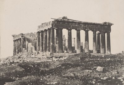 بارثينون ، 1852. بواسطة يوجين بيوت