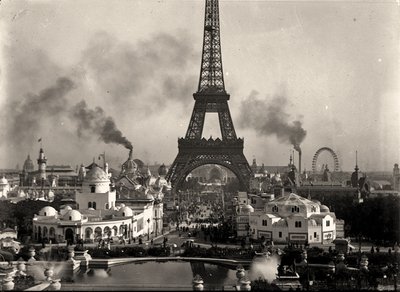 منظر لمعرض الكون ، باريس. 1900 بواسطة يوجين تروتات
