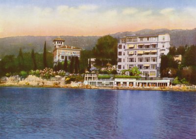Abbazia ، الآن Opatija في كرواتيا: Sanatorium "Abbazia" ، والدكتور Szego ، و Villa Kubelik (الصورة) بواسطة المصور الأوروبي