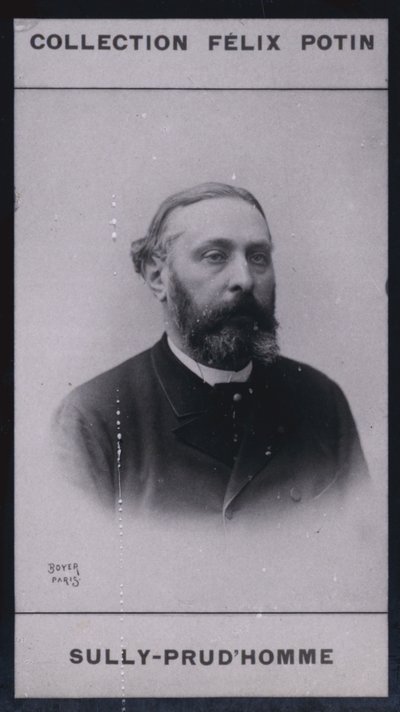 Armand Sully Prudhomme (1839) (b/w photo) بواسطة المصور الأوروبي
